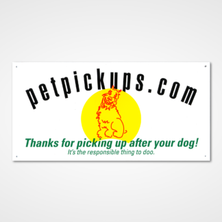 Nature Dog Sign